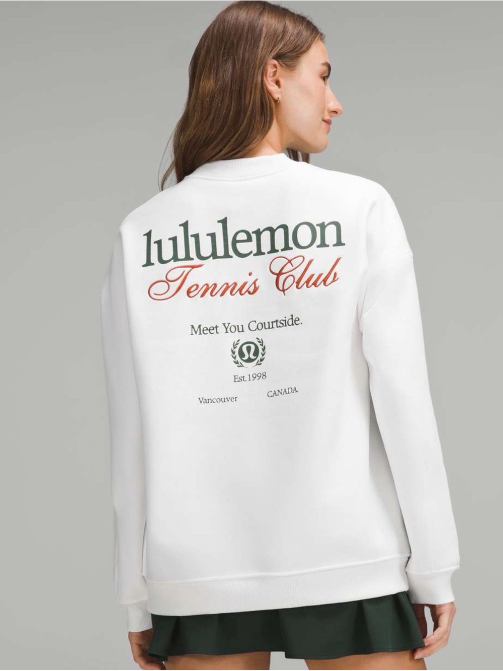 lululemon Heavyweight Fleece Pullover
*Tennis Club
